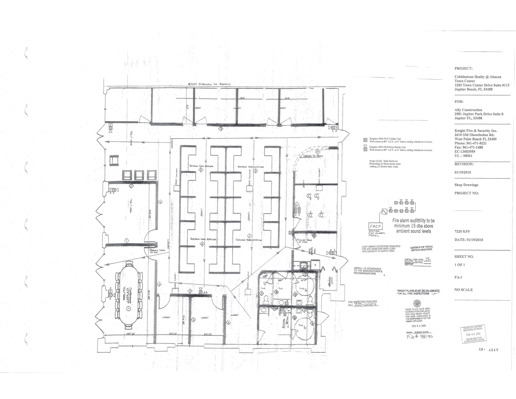 1200 Town Center Dr, Jupiter, FL à louer Plan de site– Image 1 sur 1