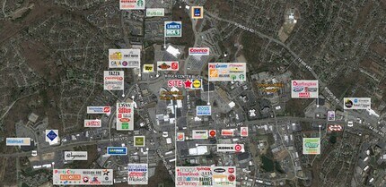 1311 Mall Dr, North Chesterfield, VA - VUE AÉRIENNE  vue de carte