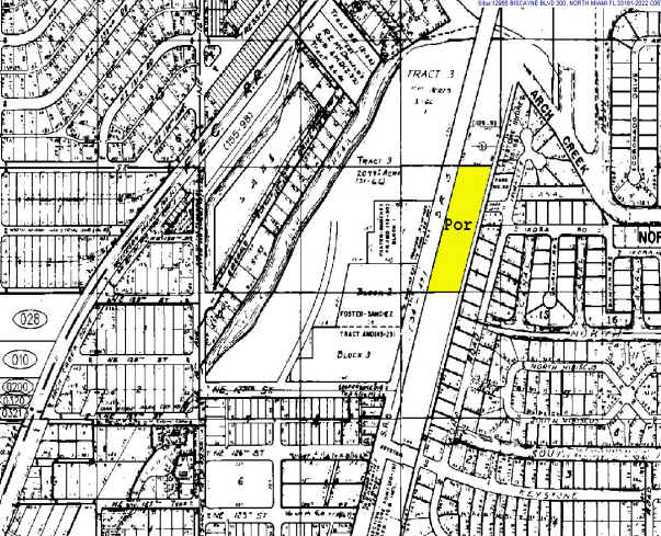 12955 Biscayne Blvd, North Miami, FL à louer - Plan cadastral – Image 2 sur 11