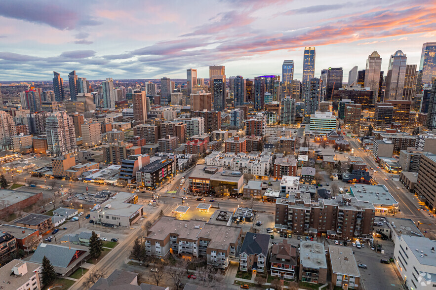 534 17th Ave SW, Calgary, AB à louer - Aérien – Image 3 sur 21