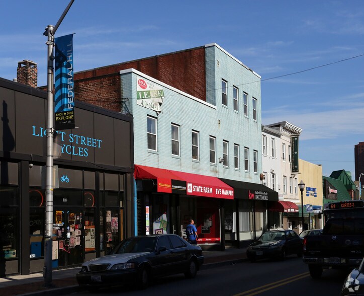 1118-1122 Light St, Baltimore, MD à louer - Photo de l’immeuble – Image 1 sur 2