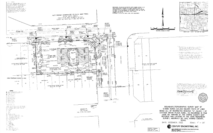 5401 Katy Fwy, Houston, TX à louer - Plan de site – Image 3 sur 3
