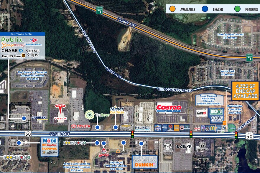 State Road 50, Clermont, FL à louer - Photo de l’immeuble – Image 2 sur 4
