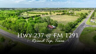Plus de détails pour 5104 S State Highway 237, Round Top, TX - Terrain à vendre