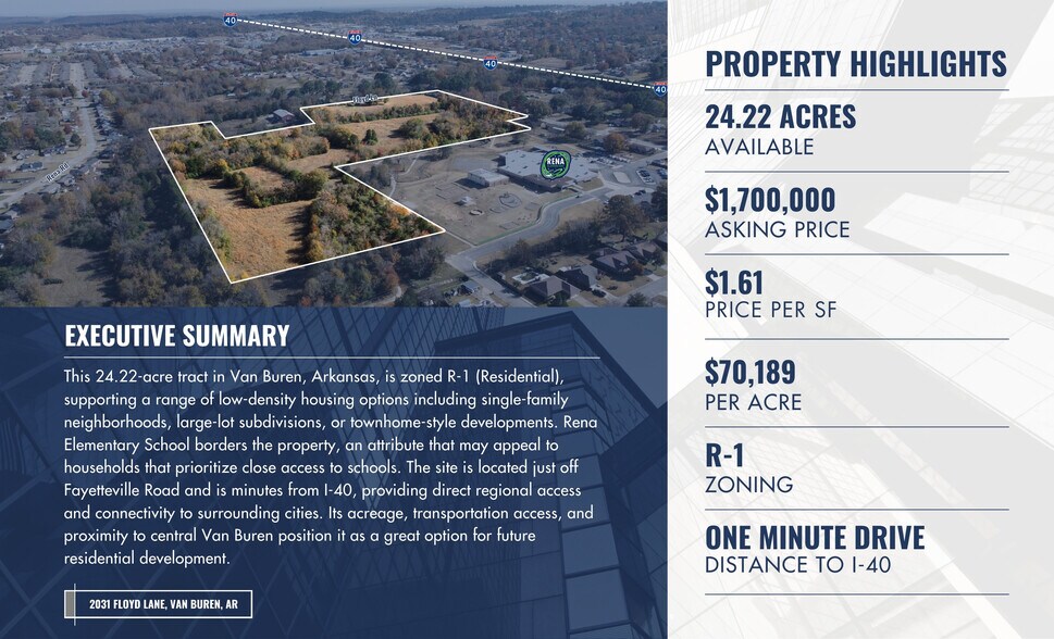 2031 Floyd Ln, Van Buren, AR à vendre - Photo de l’immeuble – Image 2 sur 5