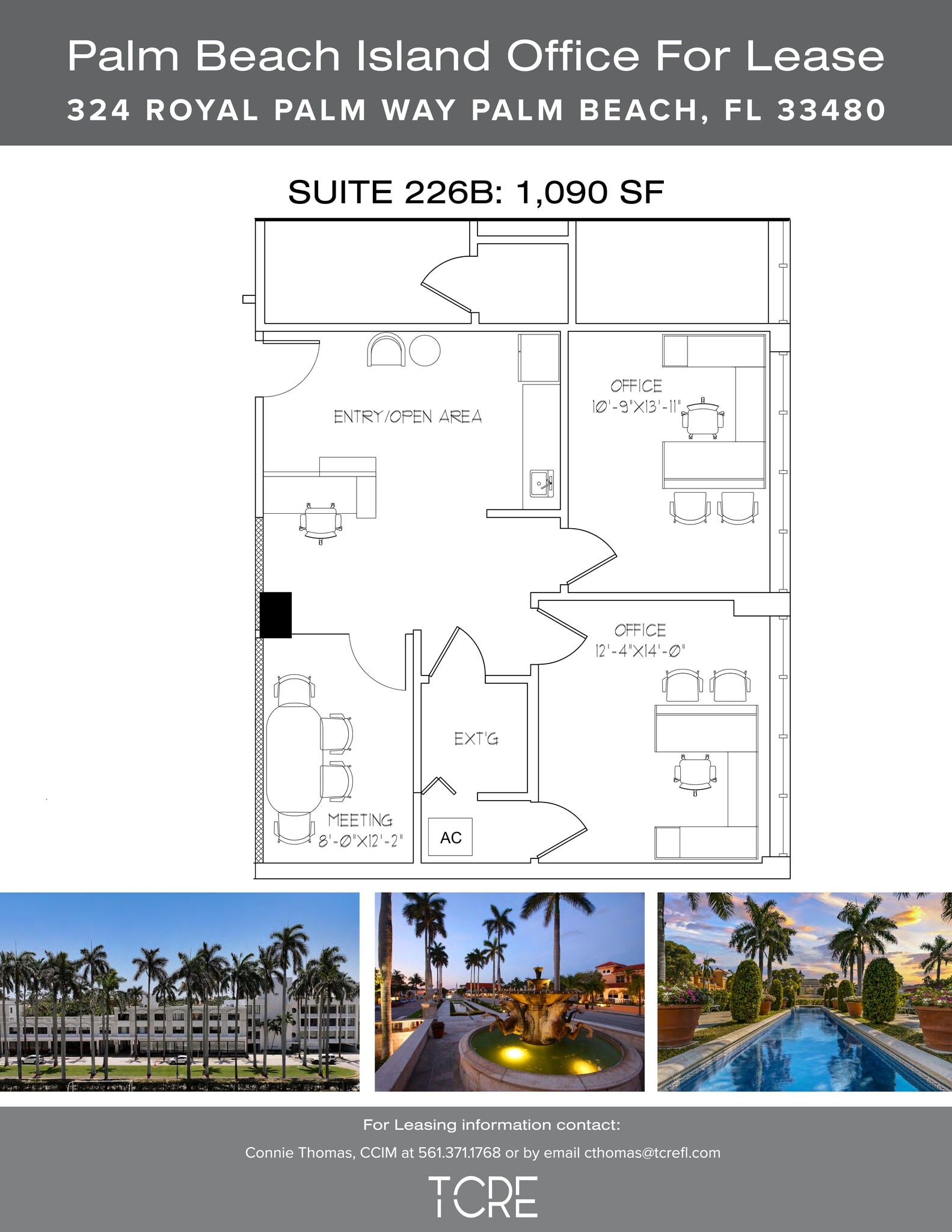324 Royal Palm Way, Palm Beach, FL à louer Plan de site– Image 1 sur 1