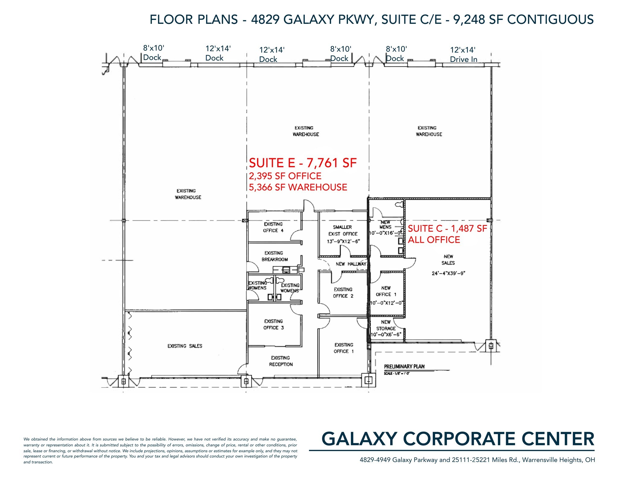 4925 Galaxy Pky, Warrensville Heights, OH à louer Plan de site– Image 1 sur 1