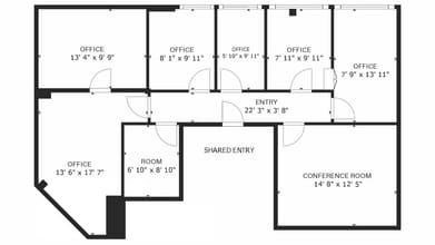 555 5th Ave, Huntington, WV à louer Plan d’étage– Image 2 sur 13