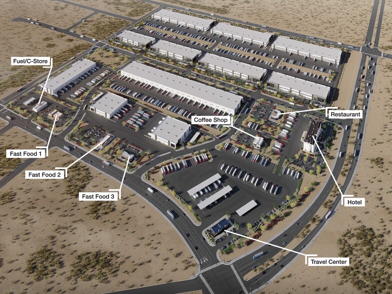 Calexico Gateway Ctr, Calexico, CA à vendre - Aérien – Image 3 sur 3