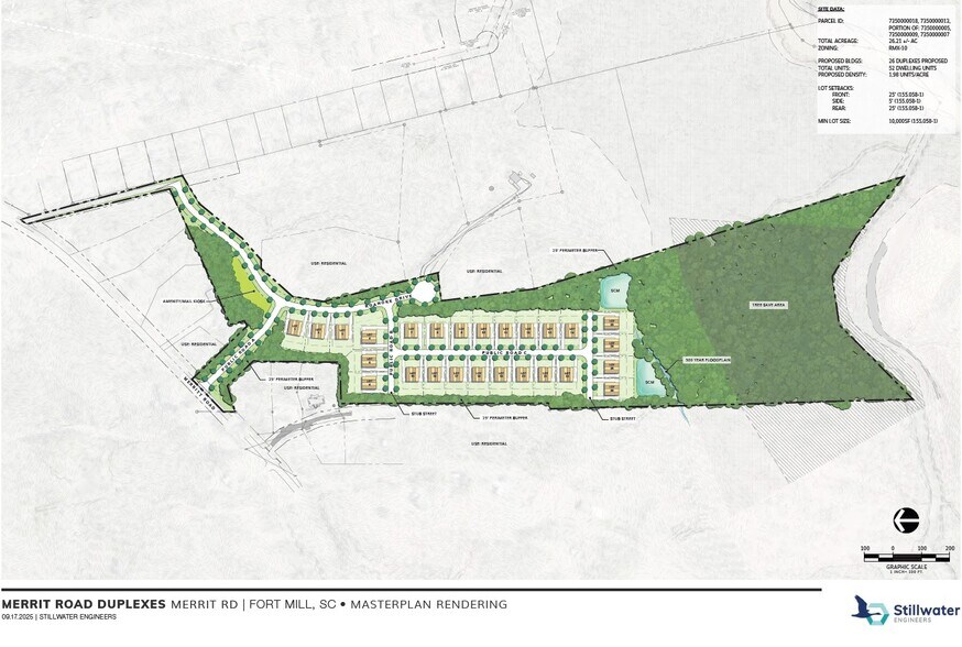 583 Roanoke Dr, Fort Mill, SC à vendre - Plan de site – Image 2 sur 5