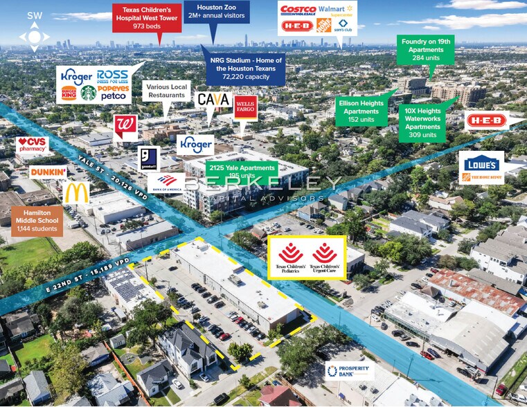 2200 Yale St, Houston, TX à vendre - Photo de l’immeuble – Image 3 sur 6