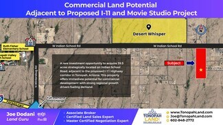 Plus de détails pour 363rd W Indian School 1 AZ rd, Tonopah, AZ - Terrain à vendre