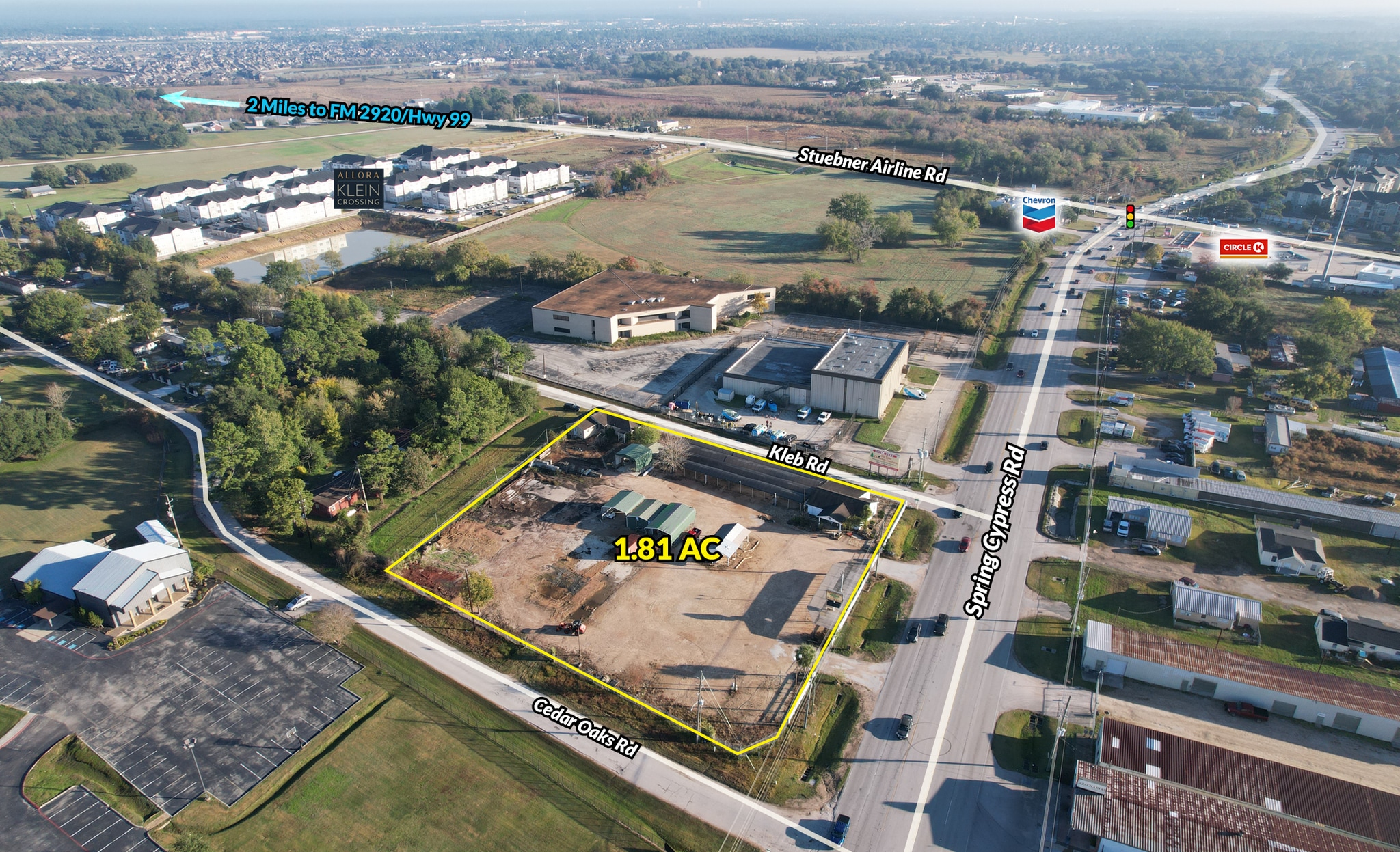 7644 Spring Cypress Rd, Spring, TX à vendre Aérien– Image 1 sur 4