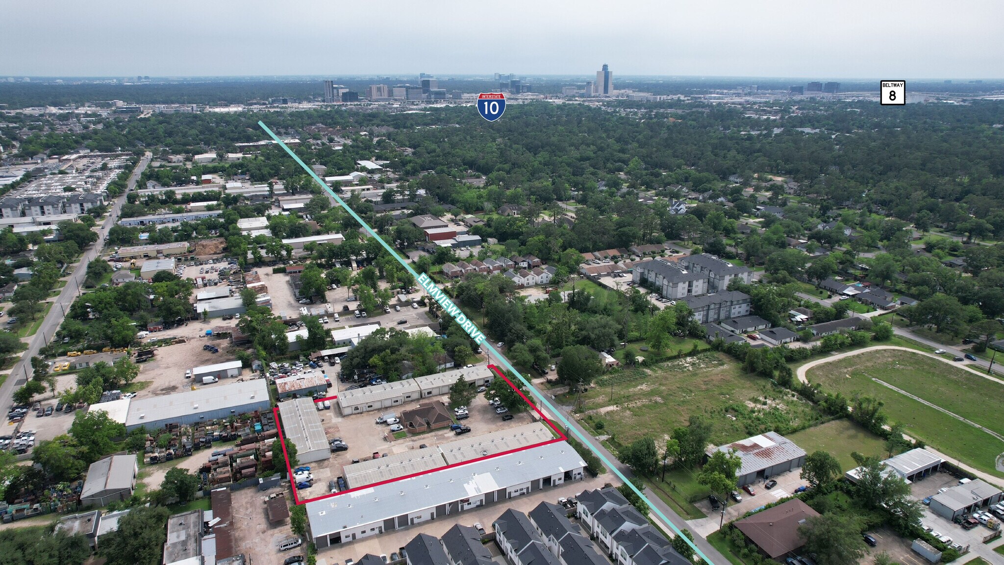 1730 Elmview Dr, Houston, TX à louer Aérien– Image 1 sur 11