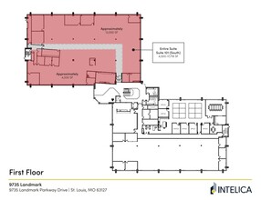 9735 Landmark Parkway Dr, Sunset Hills, MO à louer Plan d’étage– Image 1 sur 1