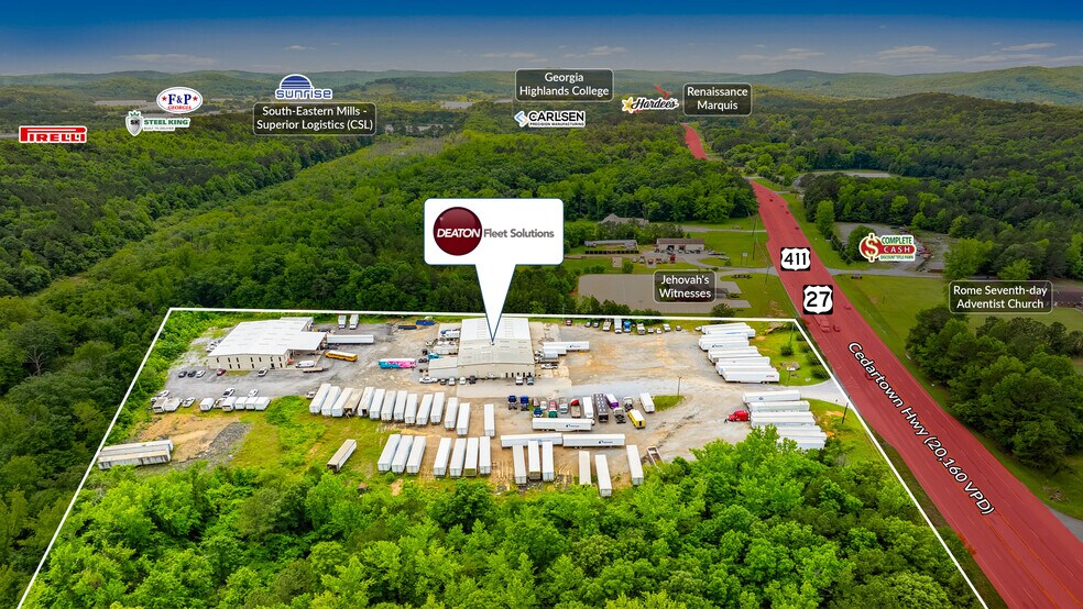 2515 Cedartown Hwy SE, Rome, GA à vendre - Photo de l’immeuble – Image 3 sur 5