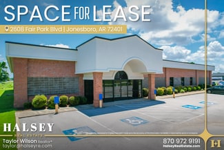 Plus de détails pour 2608 Fair Park Blvd, Jonesboro, AR - Bureau à louer