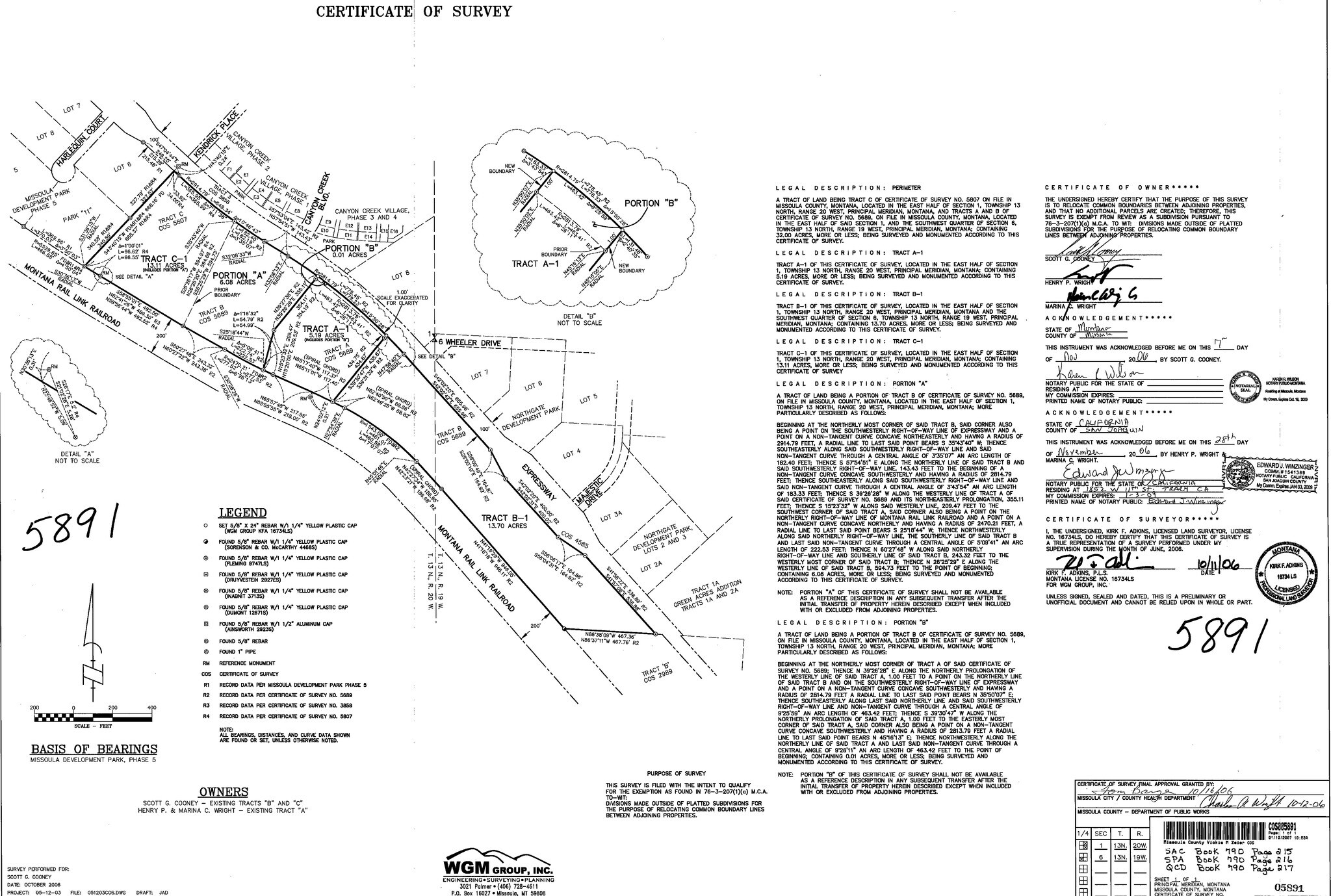 4685 Expressway, Missoula, MT à vendre Plan cadastral– Image 1 sur 2