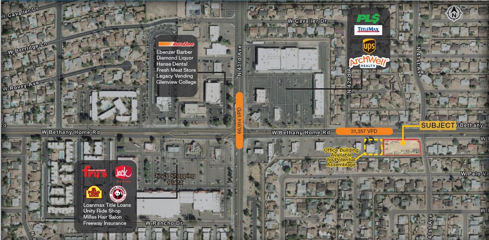 4101 W Bethany Home Rd, Phoenix, AZ à vendre - Photo de l’immeuble – Image 1 sur 9