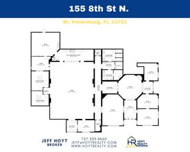 155 8th St N, Saint Petersburg, FL à louer Plan d’étage– Image 1 sur 35