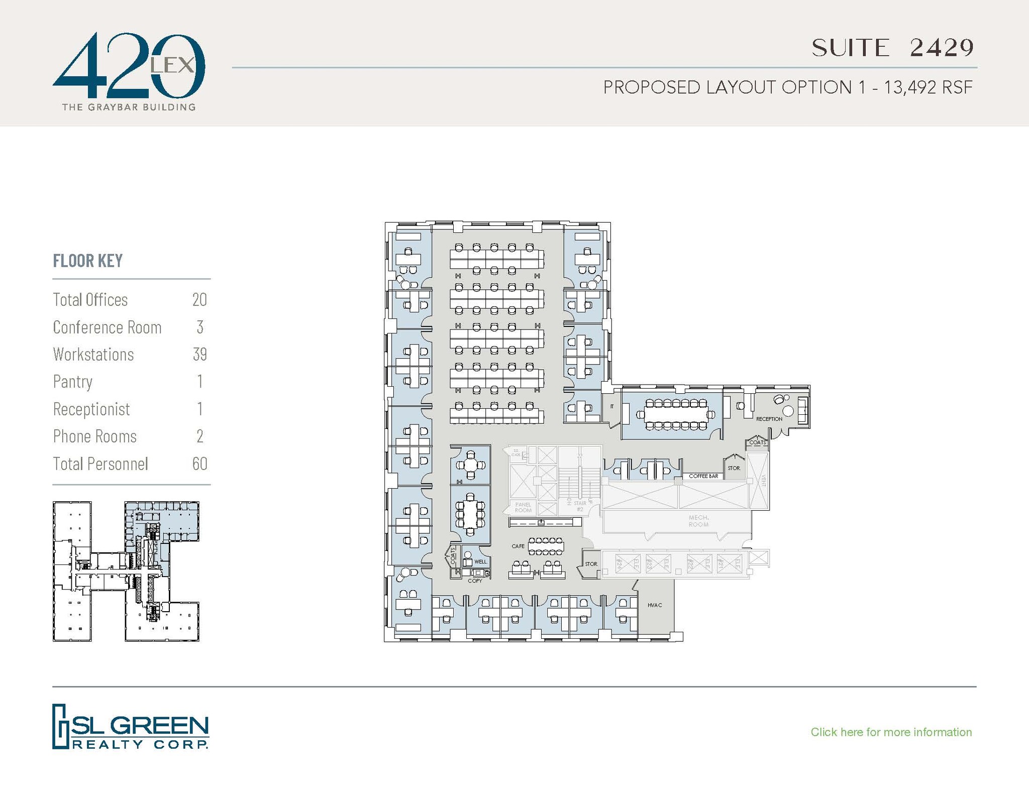 420 Lexington Ave, New York, NY à louer Plan d’étage– Image 1 sur 5