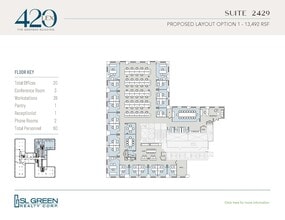 420 Lexington Ave, New York, NY à louer Plan d’étage– Image 1 sur 5