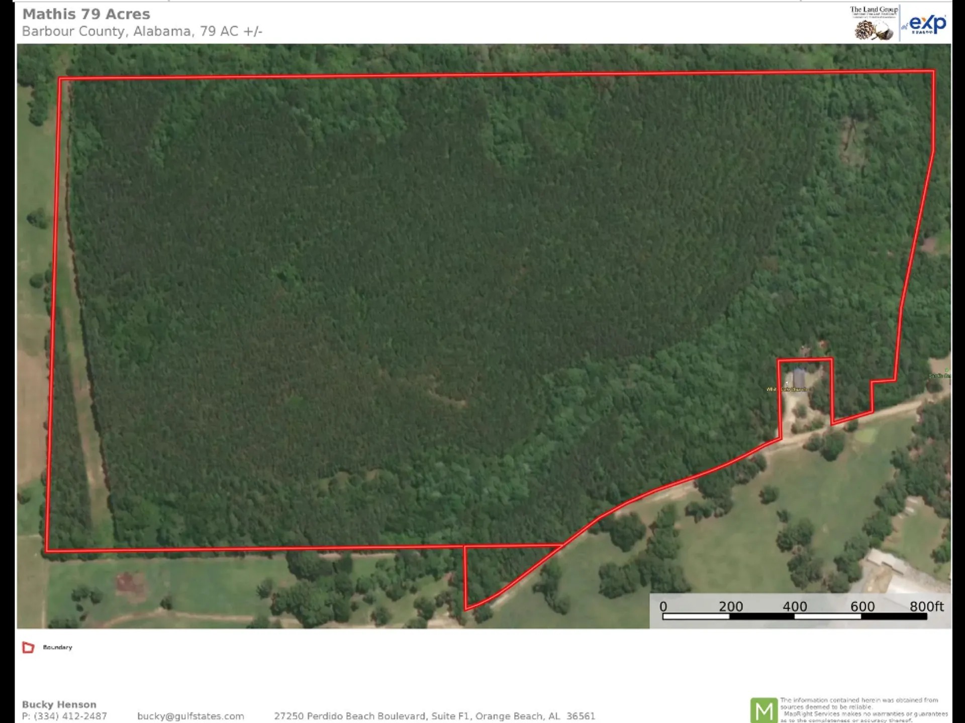 Eufaula Land in Barbour County, Eufaula, AL à vendre Photo de l’immeuble– Image 1 sur 6