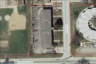 3102-3112 N 51st Ter, Kansas City, KS - VUE AÉRIENNE  vue de carte