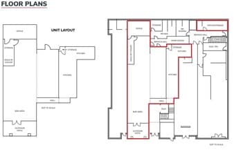 634 Broadway, San Diego, CA à louer Plan d’étage– Image 1 sur 1