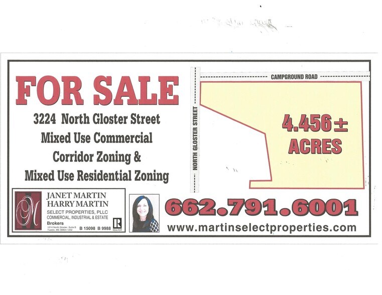 3224 N Gloster St, Tupelo, MS à vendre - Photo de l’immeuble – Image 1 sur 2