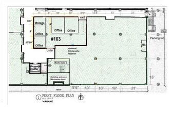 2501 W Washington Blvd, Chicago, IL à louer Plan d’étage– Image 1 sur 5