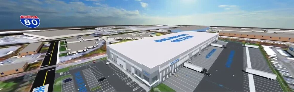 200 Hollister Rd, Teterboro, NJ à louer - Vidéo aérienne – Image 2 sur 5