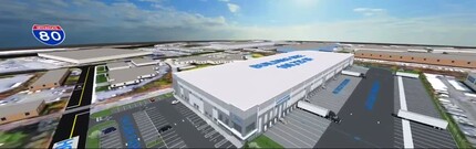 200 Hollister Rd, Teterboro, NJ à louer - Vidéo aérienne 