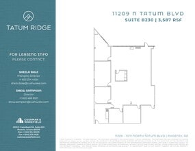 11209 N Tatum Blvd, Phoenix, AZ à louer Plan de site– Image 1 sur 1