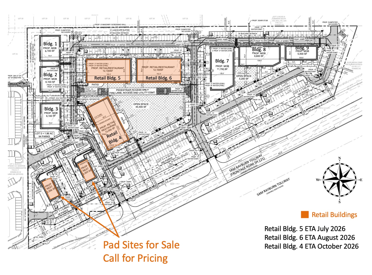 11750 State Hwy 121, Frisco, TX à louer Plan de site– Image 1 sur 1