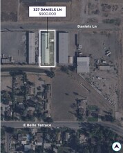 327 Daniels Ln, Bakersfield, CA - VUE AÉRIENNE  vue de carte