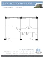 6301 Ivy Ln, Greenbelt, MD à louer Plan d’étage– Image 1 sur 1