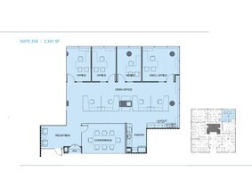 8521 Leesburg Pike, Vienna, VA à louer Plan d’étage– Image 1 sur 1
