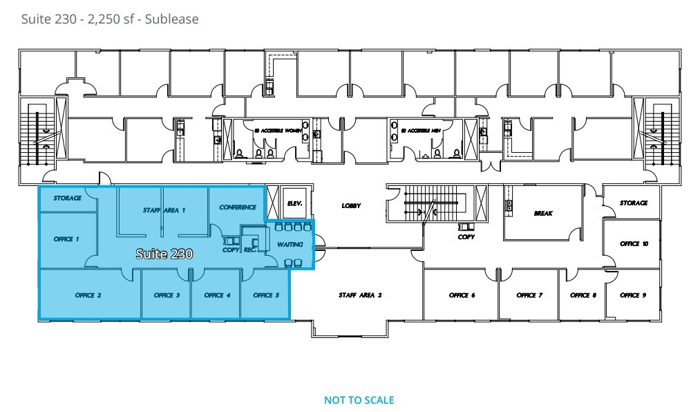 900 Truxtun Ave, Bakersfield, CA à louer Plan d’étage– Image 1 sur 1