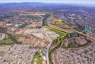 Plus de détails pour N River Rd, Oceanside, CA - Terrain à vendre