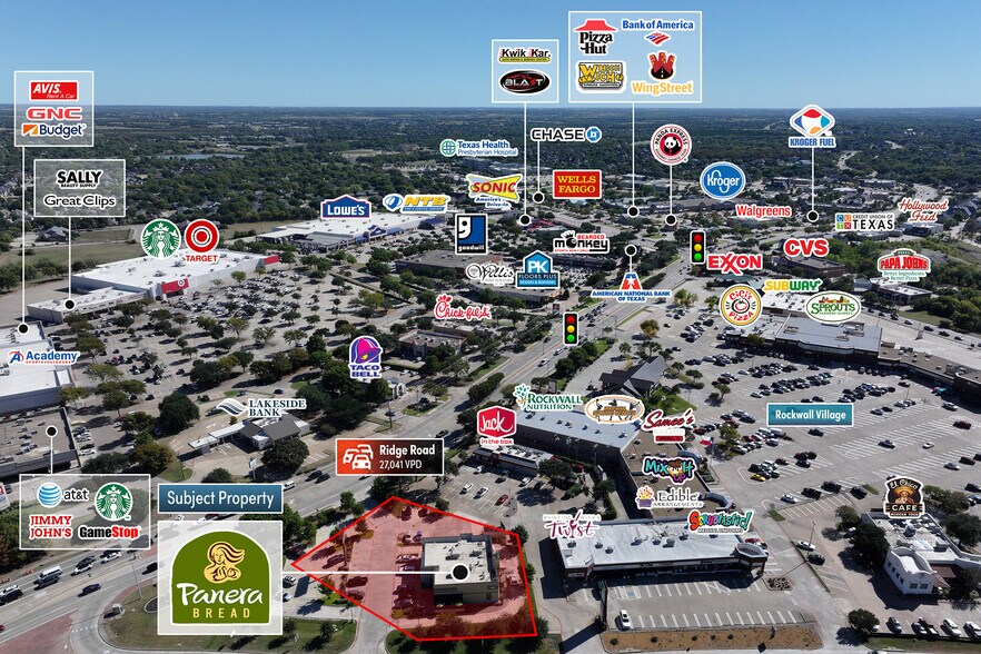 2804 Ridge Rd, Rockwall, TX à vendre - Photo de l’immeuble – Image 3 sur 4