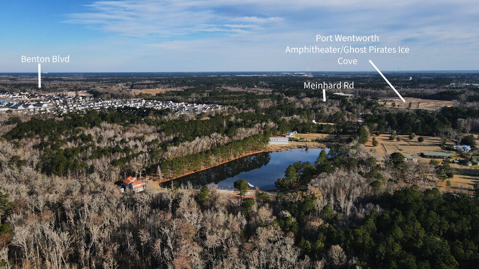 617 Meinhard Rd, Port Wentworth, GA à vendre - Aérien – Image 3 sur 6