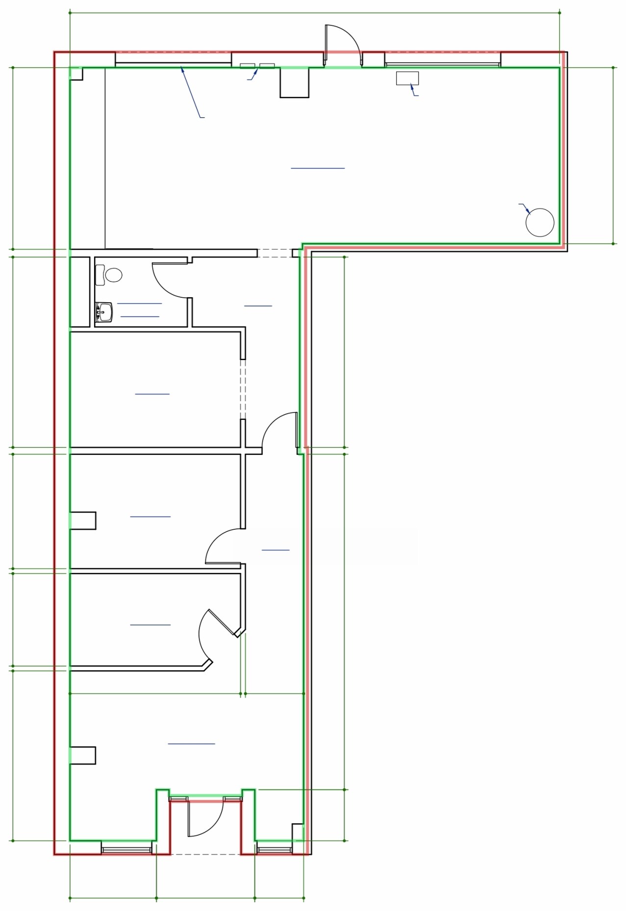 203 Capcom Ave, Wake Forest, NC à louer Plan d’étage– Image 1 sur 1
