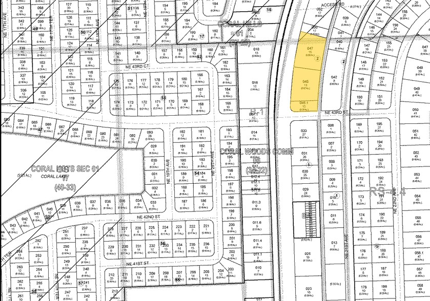 4300-4370 N Federal Hwy, Fort Lauderdale, FL à louer - Plan cadastral – Image 2 sur 23