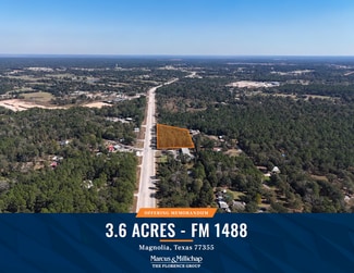 Plus de détails pour 20701 Farm to Market Road 1488, Magnolia, TX - Terrain à vendre