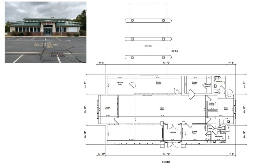 260 N County Line Rd, Jackson, NJ à louer Plan d’étage– Image 1 sur 1