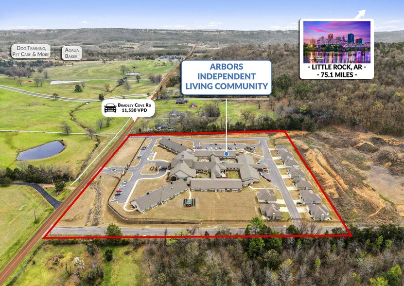 697 Bradley Cove Rd, Russellville, AR à vendre - Photo de l’immeuble – Image 3 sur 5