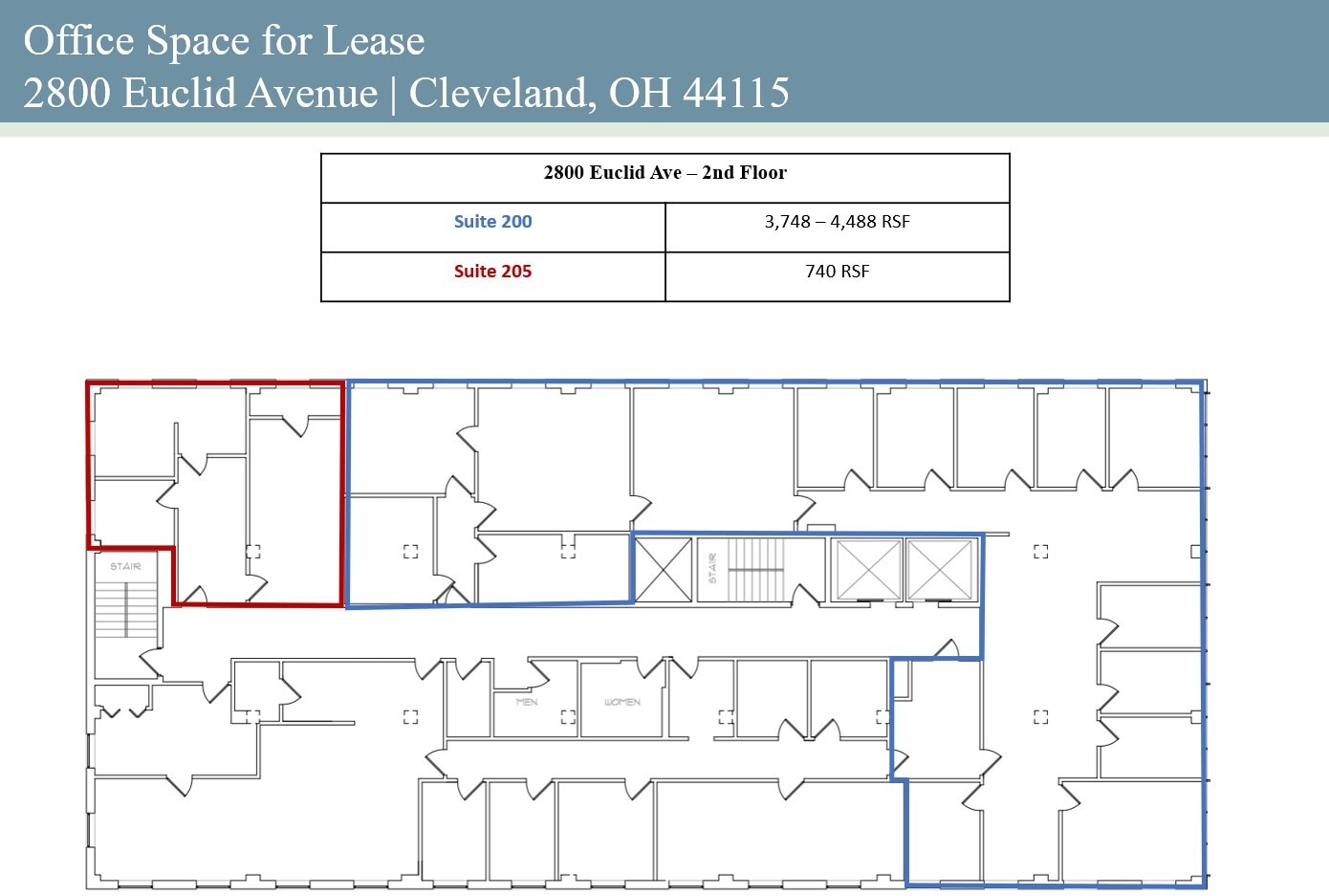 2728 Euclid Ave, Cleveland, OH à louer Photo intérieure– Image 1 sur 1