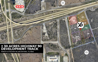 Plus de détails pour 999 W US HWY 90, San Antonio, TX - Terrain à louer