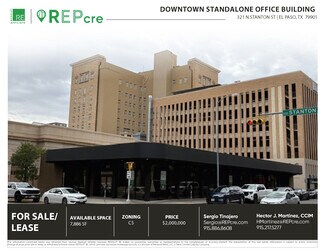 Plus de détails pour 321 N Stanton St, El Paso, TX - Bureau à vendre